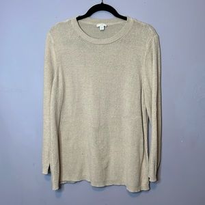 Cozy Beige Chenille J Jill Sweater